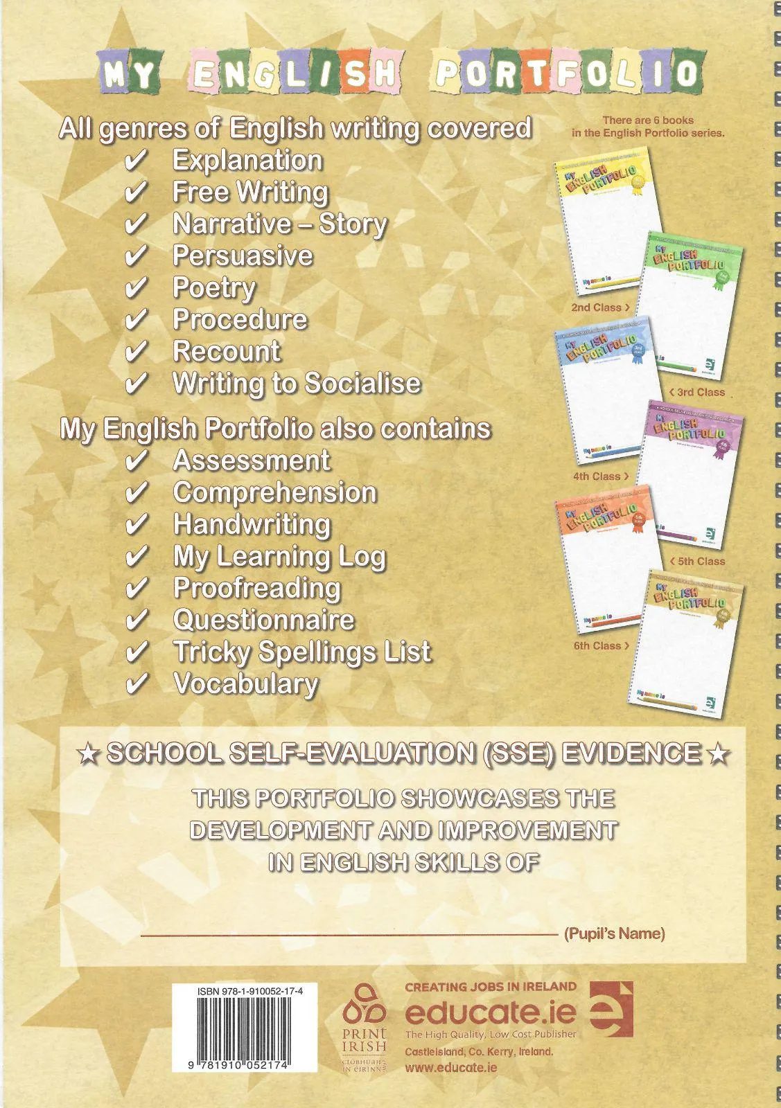 ■ My English Portfolio - 6th Class