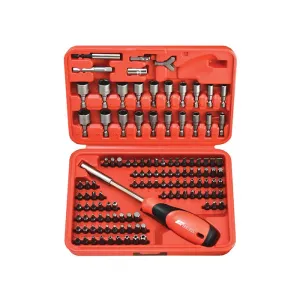 122 Piece Hex, Star, Tamper Star, Clutch, Screwdriver & Nut Driver Bit Set - PT11981