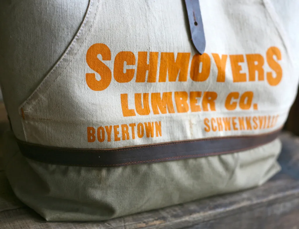 1940's era Canvas & Work Apron Carryall - SOLD