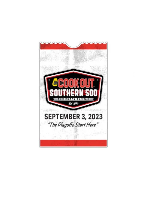 2023 Cookout Southern 500 "To Go Bag" Layered Hatpin