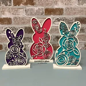 3D Bunny Trio
