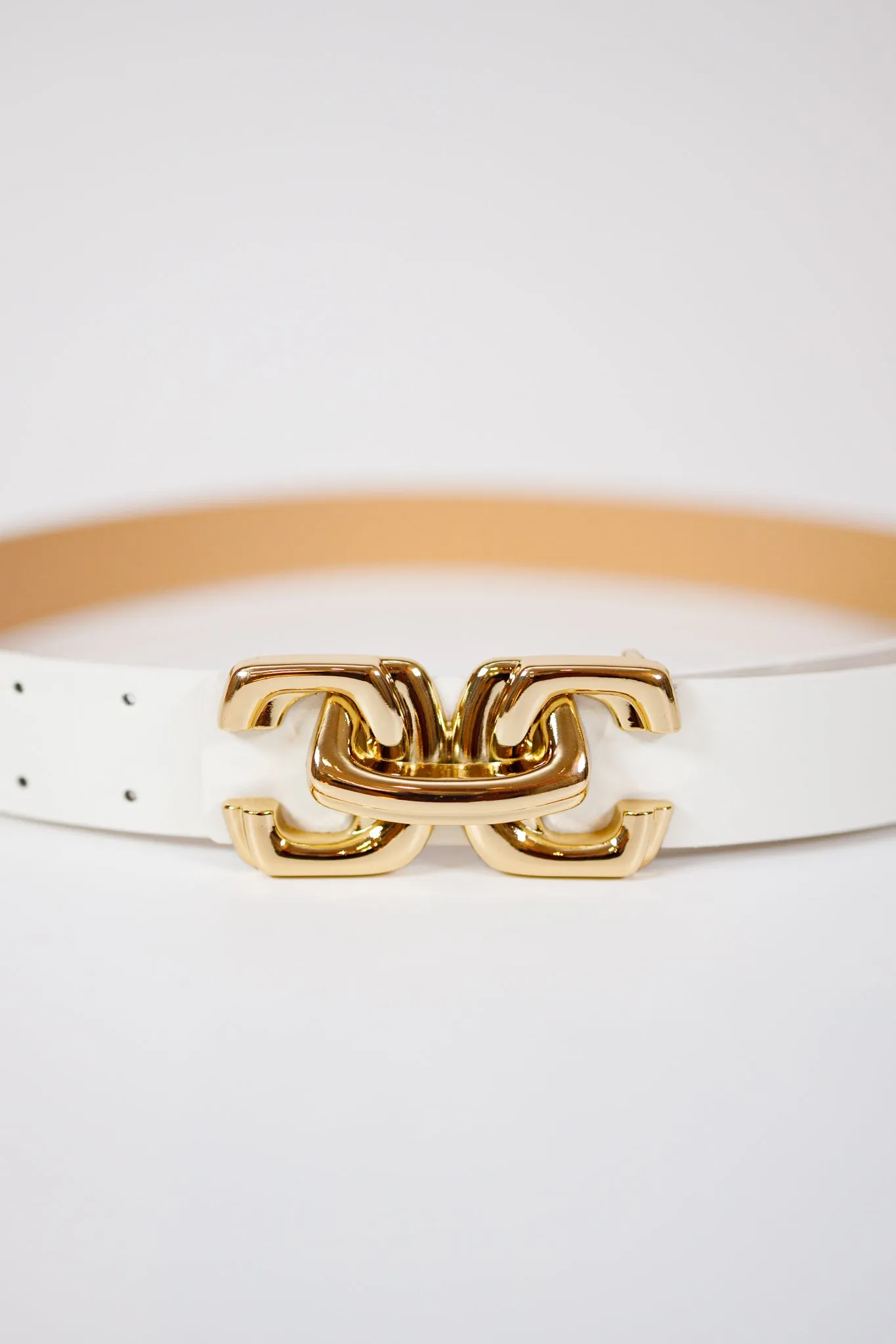 3D Linked Buckle Belt, VARIOUS