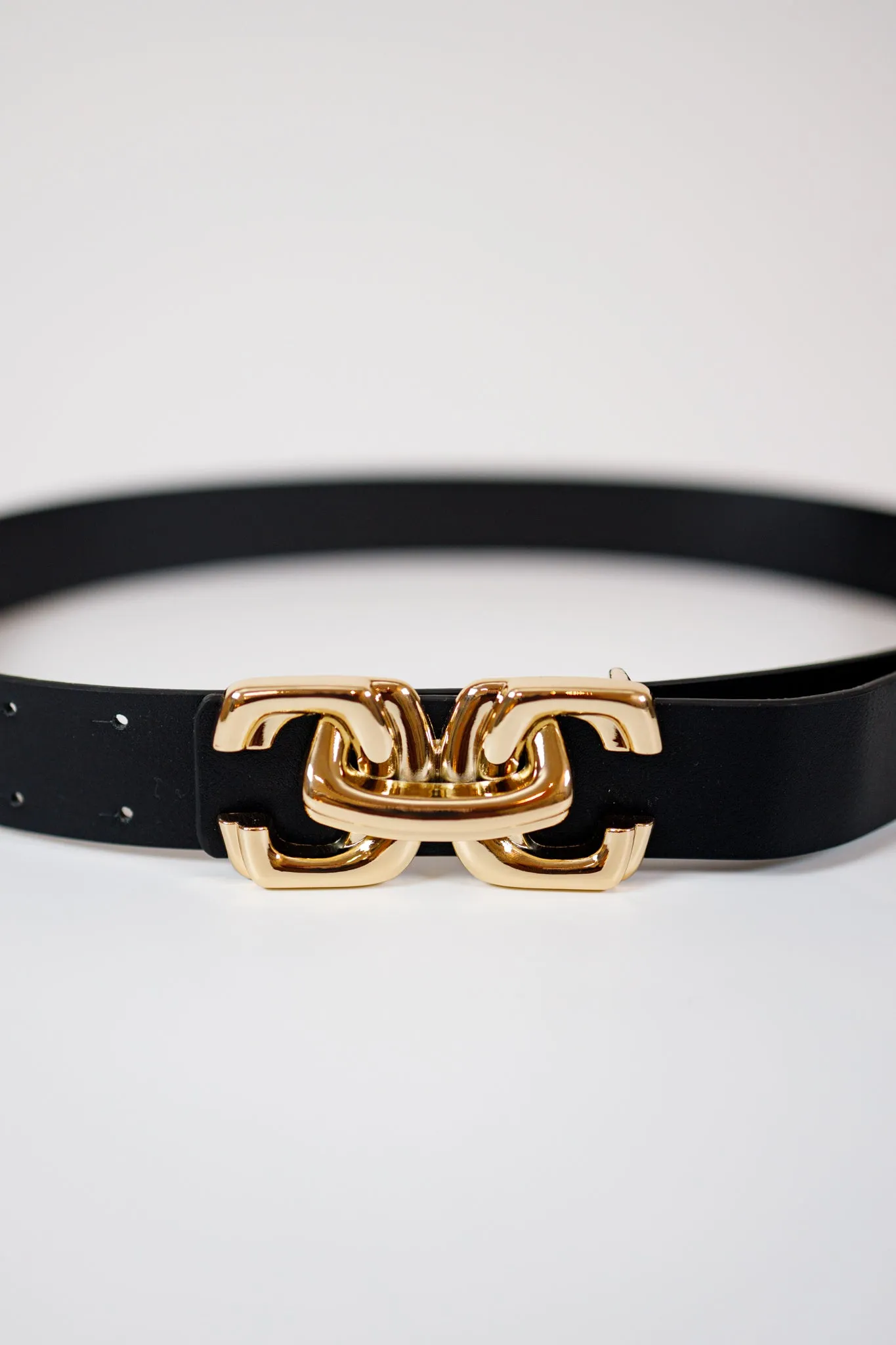3D Linked Buckle Belt, VARIOUS