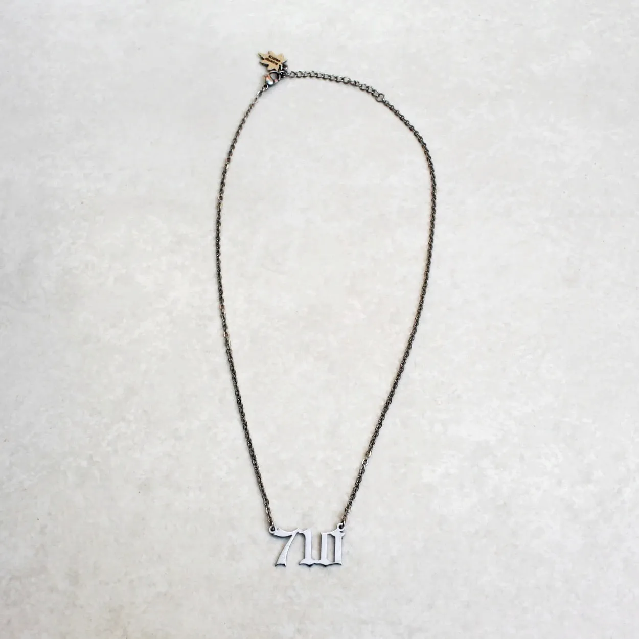 710 Statement Necklace - Silver