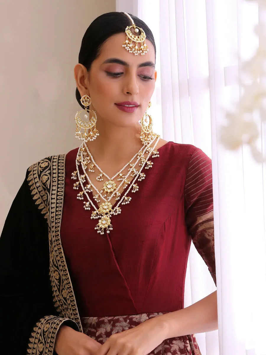 Aaniya 3 Layered Necklace Set