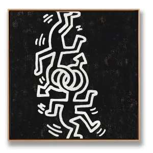 Abstract Dancing Man Painting H308SR