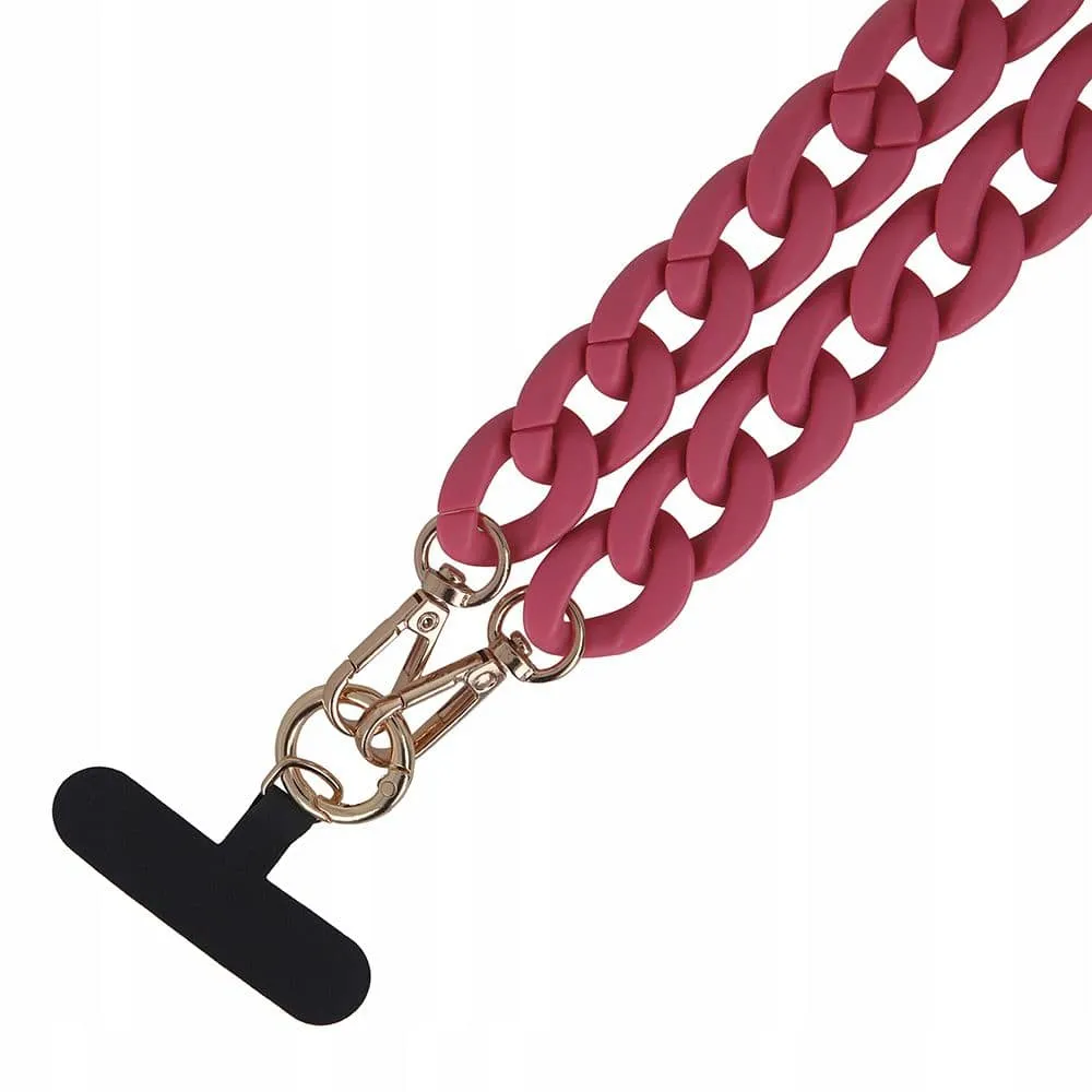 Łańcuch na Telefon do Etui Crossbody - Różowy- 1.2m