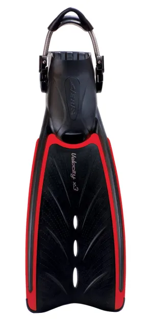 Aeris Velocity X3 fins with Spring Straps Small and X-Large