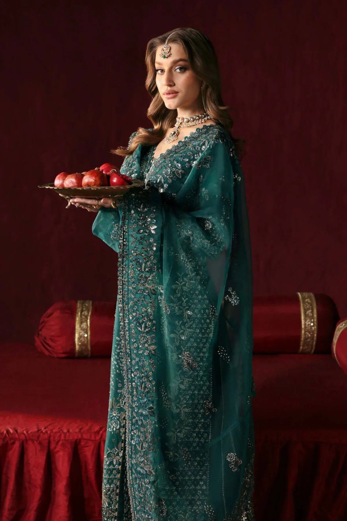 Afrozeh Divani Silk Edition '25 | Shahnisa