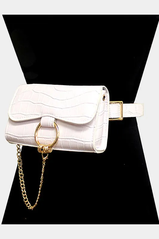 Alligator Belt Bag