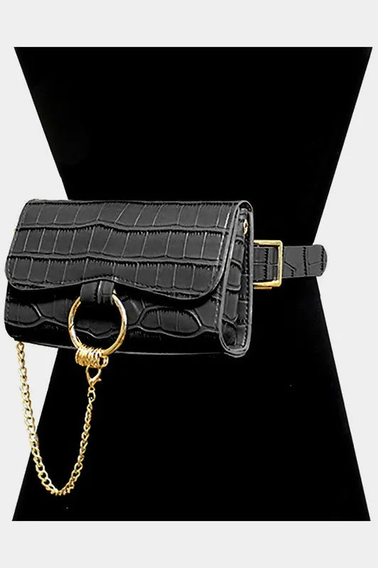Alligator Belt Bag