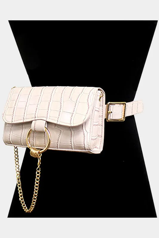 Alligator Belt Bag