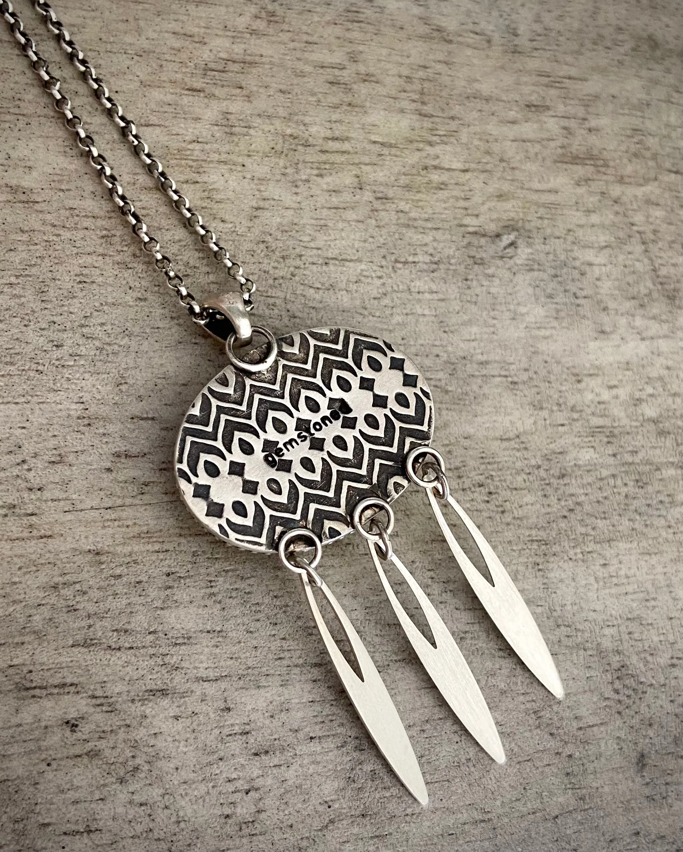 Amethyst Fringe Necklace