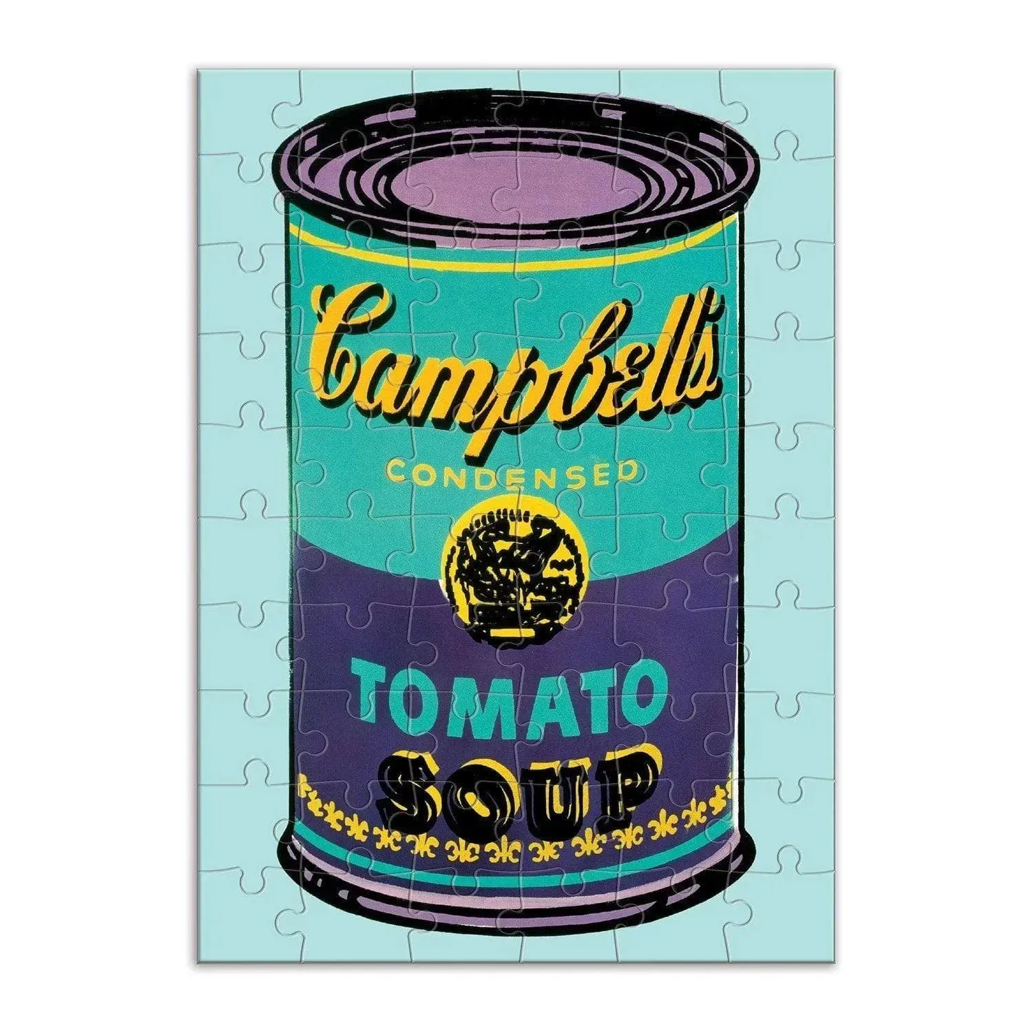 Andy Warhol Soup Can Greeting Card Puzzle