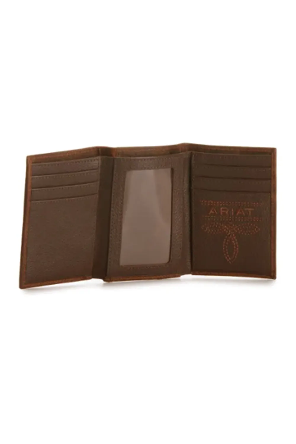 Ariat Tri-Fold Wallet in Brown | A3547502