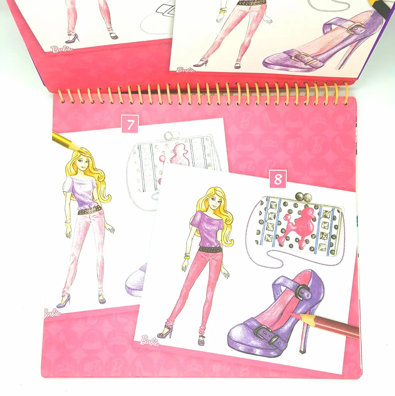 Barbie Fashion Design Sketch Portfolio
