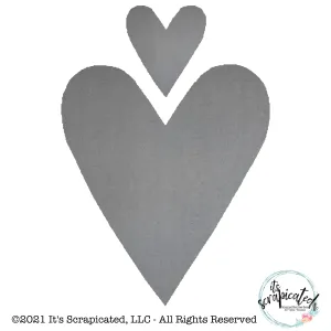 Bare Metal - Heart 3 Ft