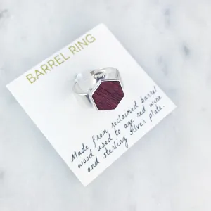 Barrel Ring - Silver