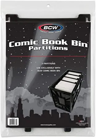 BCW Comic Book Bin Partitions
