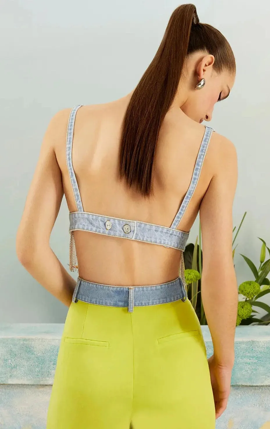 Beaded Fringe Top