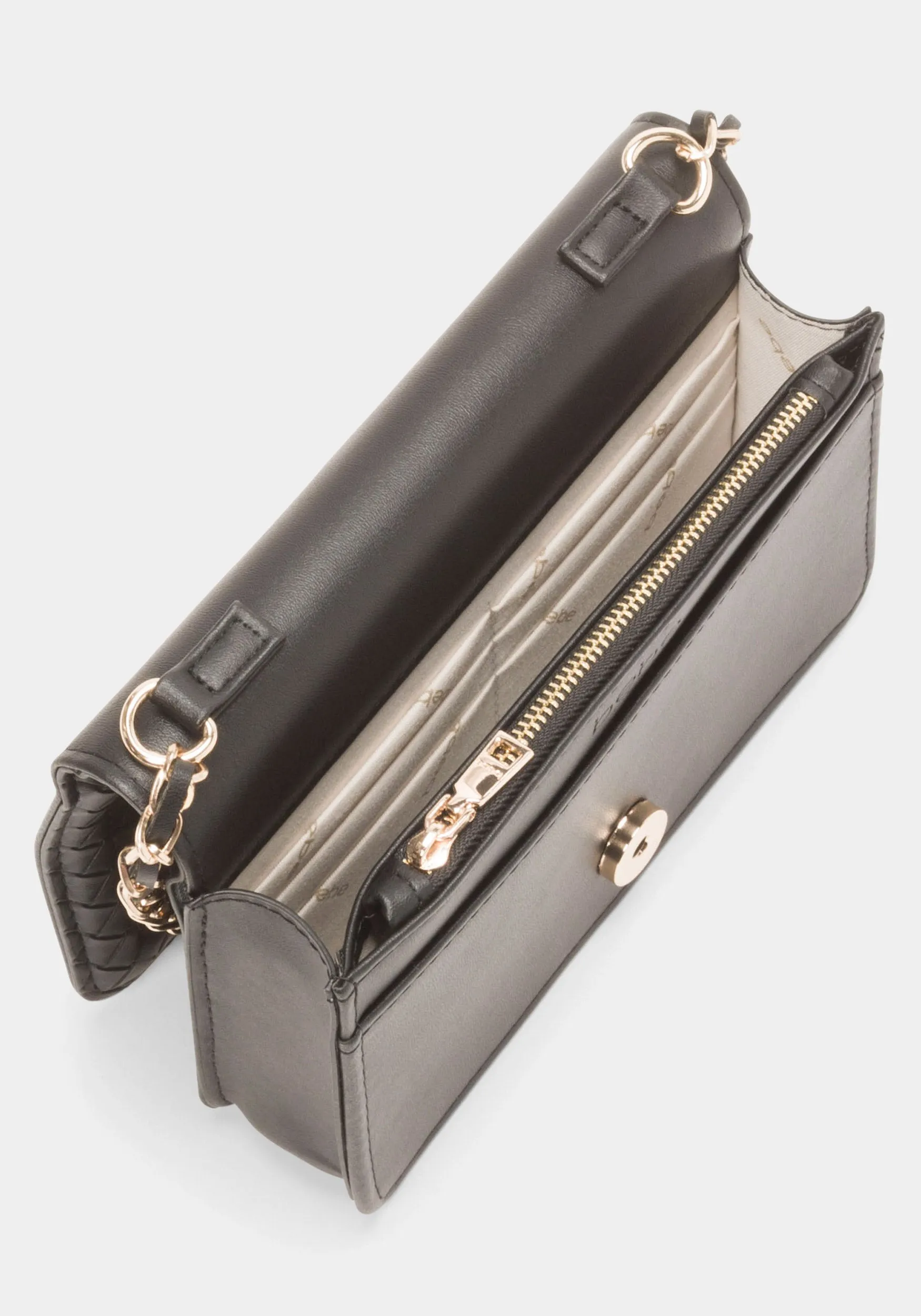 Bebe Cinizia Printed Monogram Crossbody