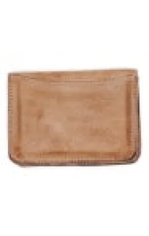 Bed Stu Jeor Tan Rustic Wallet