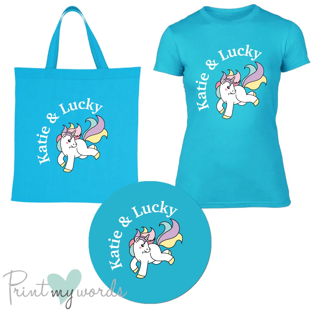 'Bexley' Ladies Personalised Matching Equestrian Set - Unicorn Design