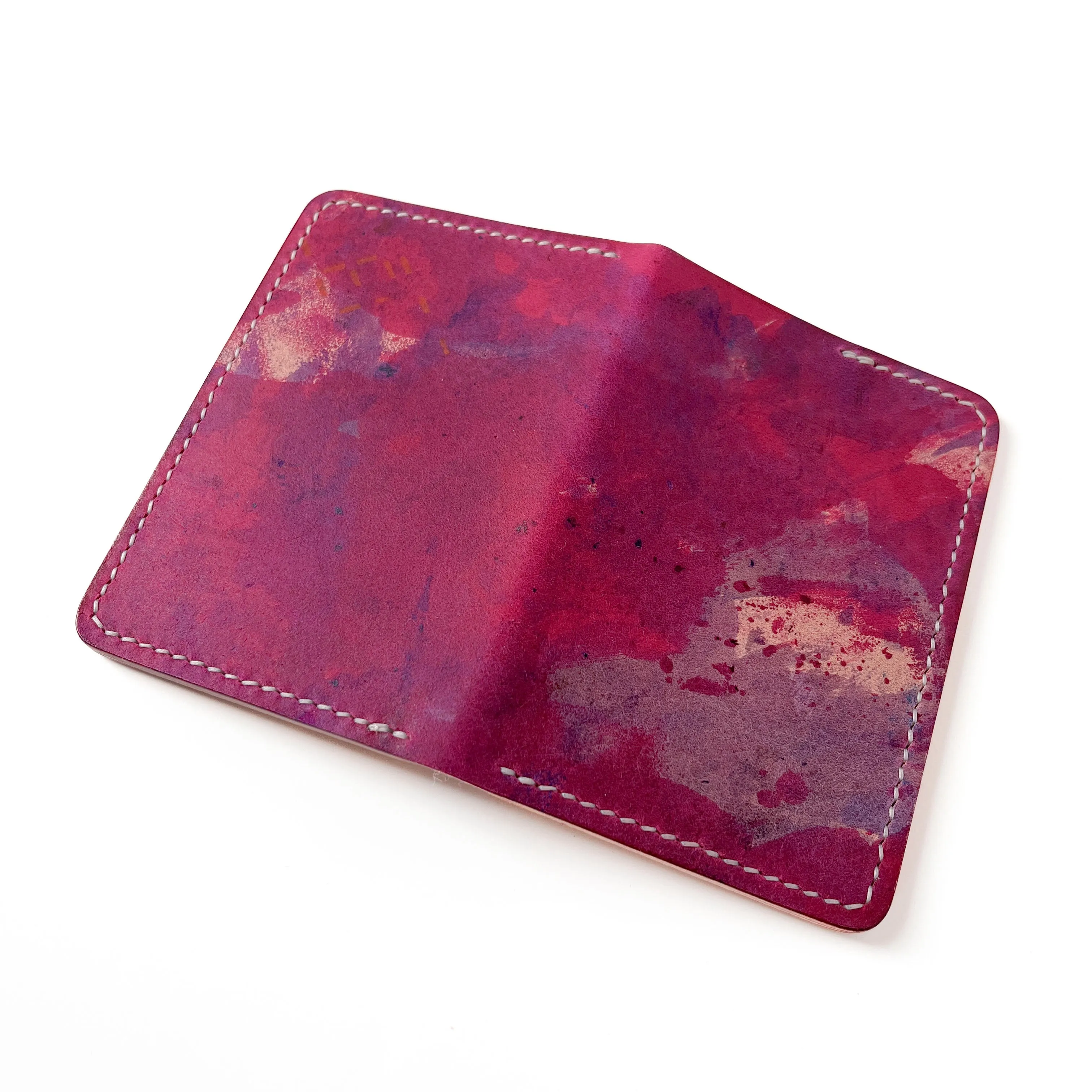 BI-FOLD - ROCADO Shell Cordovan UV Marbled   Natural