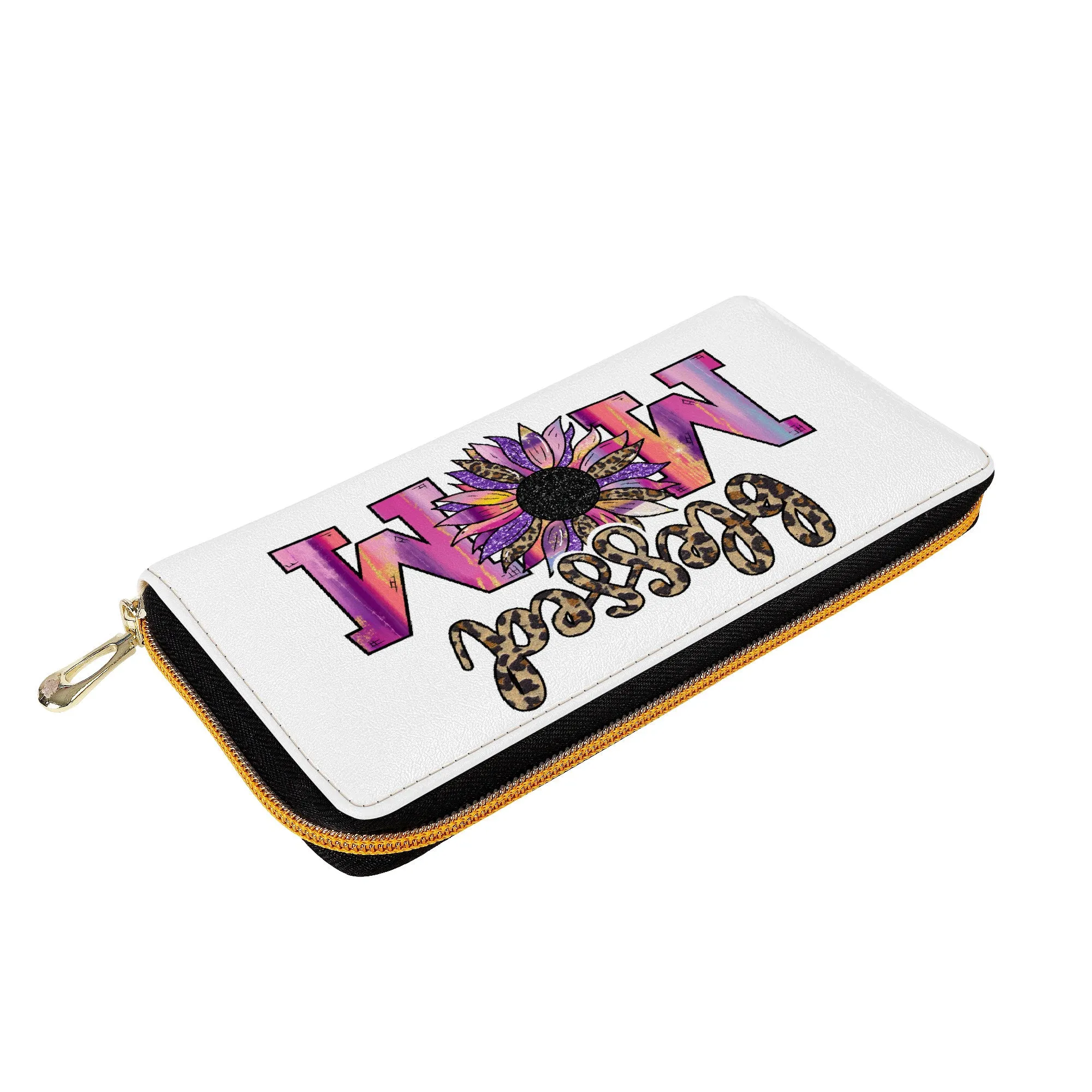 Blessed MOM Zipper Purse Clutch Bag