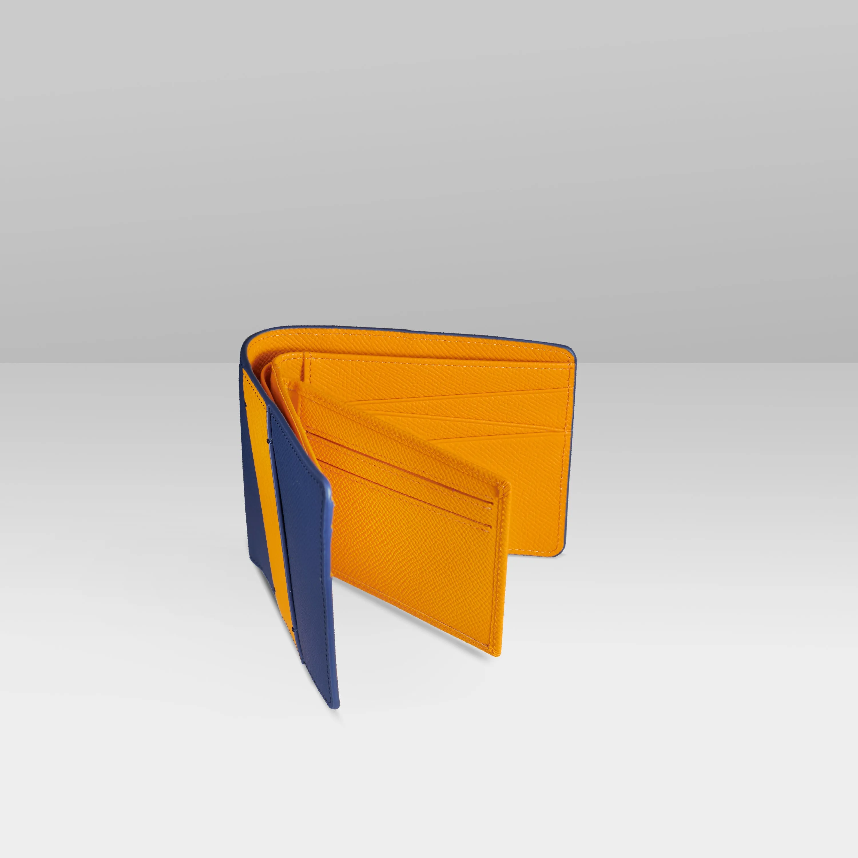 BLUE AND YELLOW WALLET