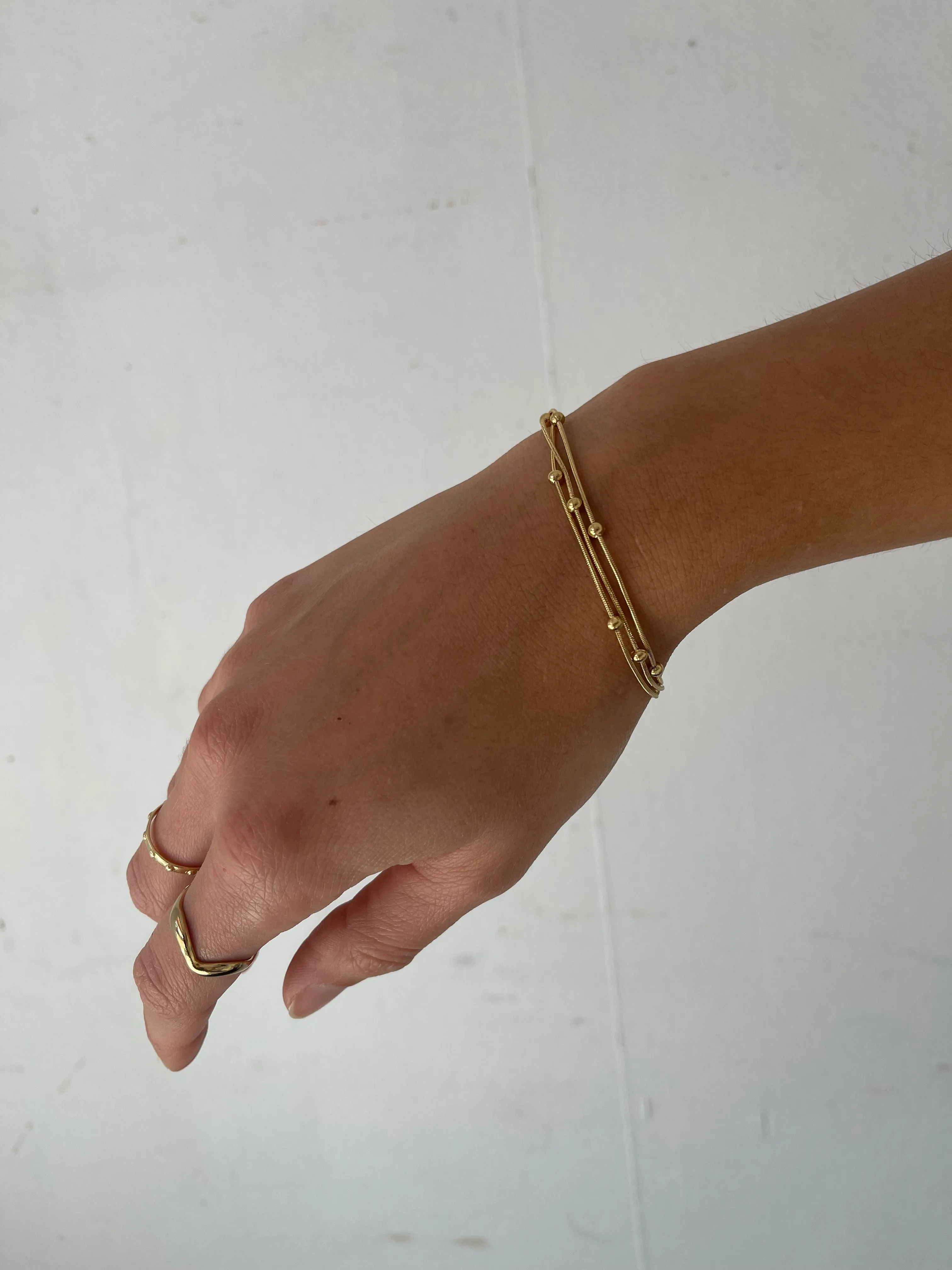 Bohemian Layered Bracelet