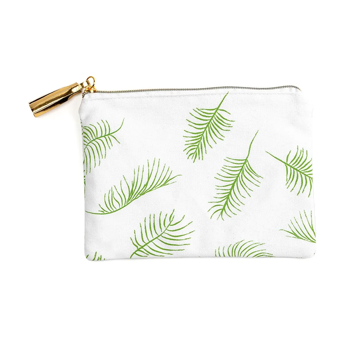 Botanical Purse with Gold Tassel