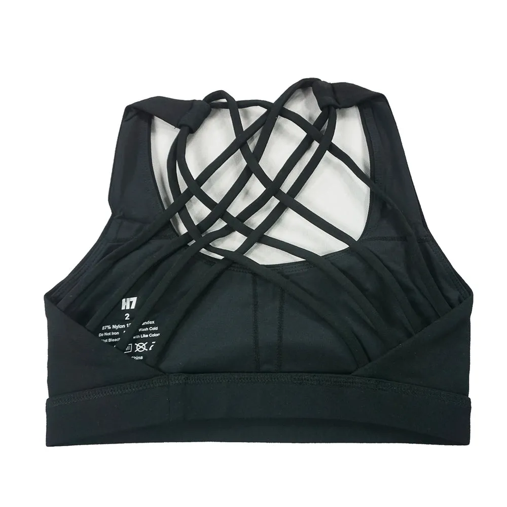 Bra - Black - YELLOW Logo