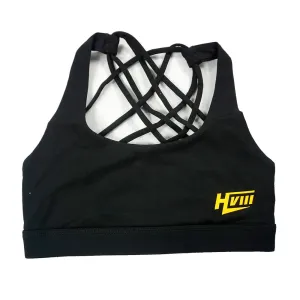 Bra - Black - YELLOW Logo