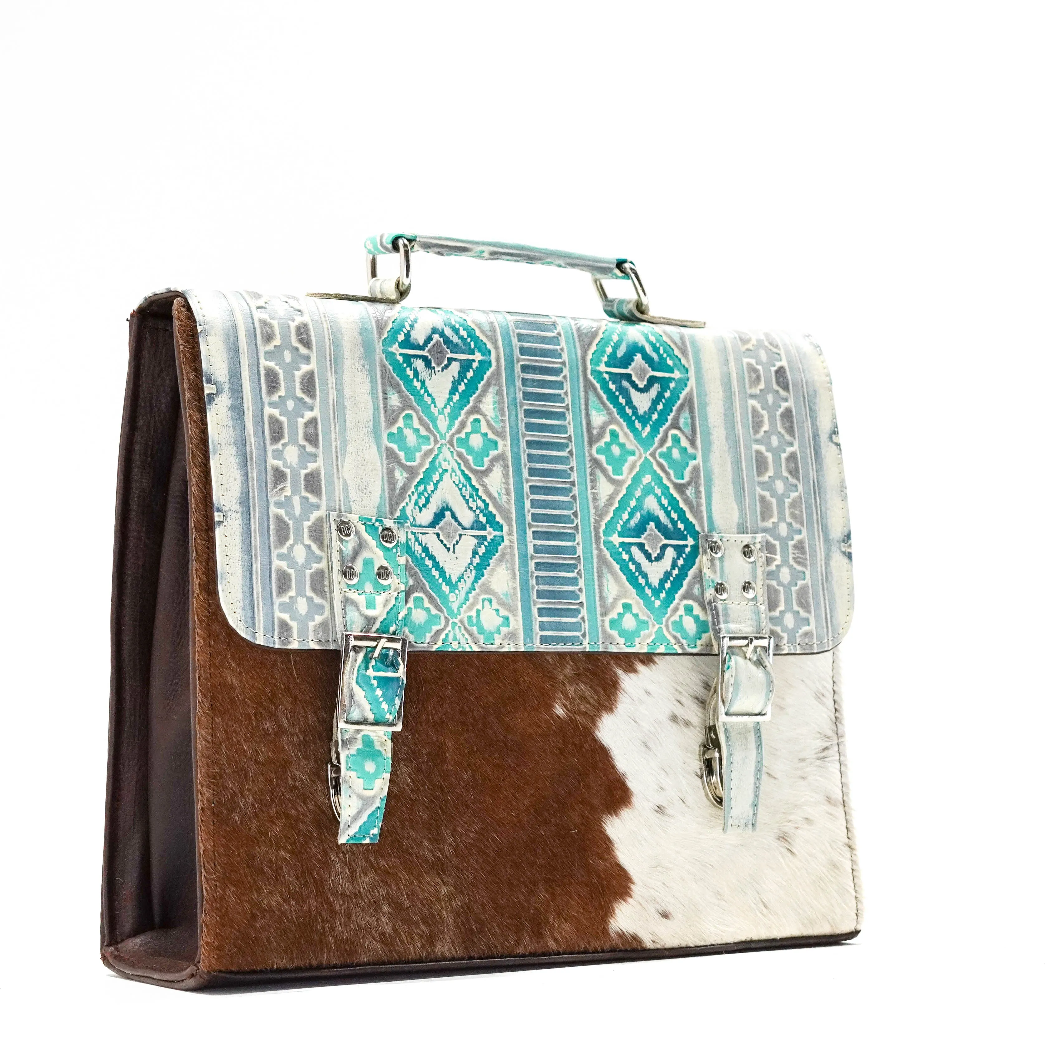 Briefcase - Longhorn w/ Royston Navajo