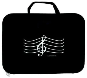 BRIEFCASE TREBLE CLEF BLACK