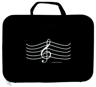 BRIEFCASE TREBLE CLEF BLACK