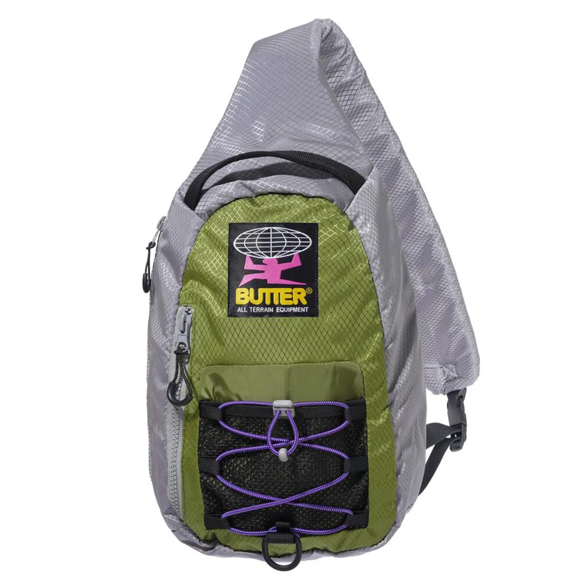 Butter Goods - Express Shoulder Bag Army/Grey