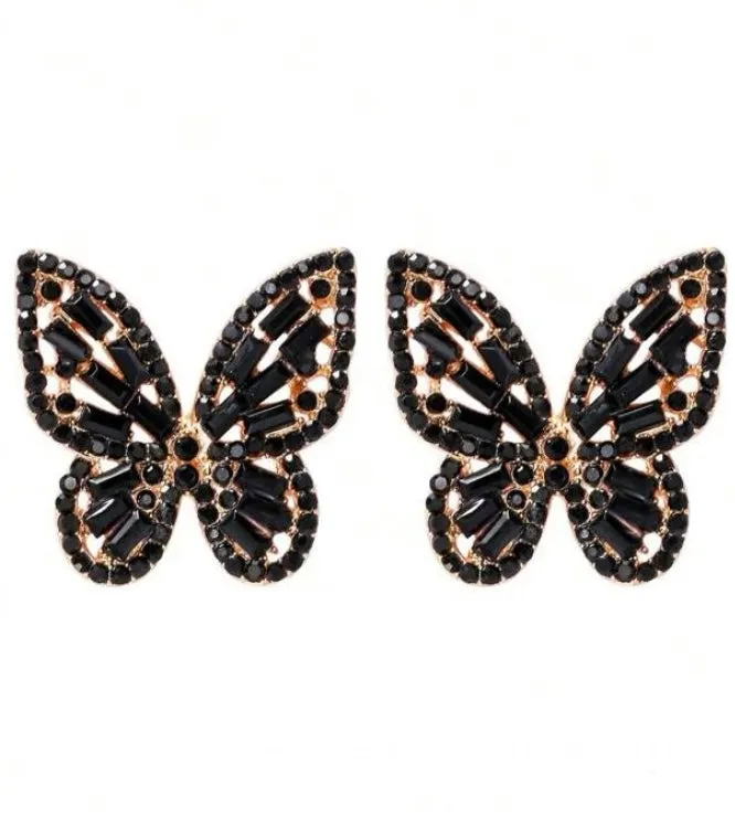 BUTTERFLY STUD EARRINGS