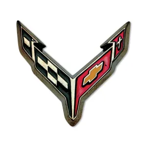 C8 NEXT GENERATION CORVETTE CARBON LAPEL PIN