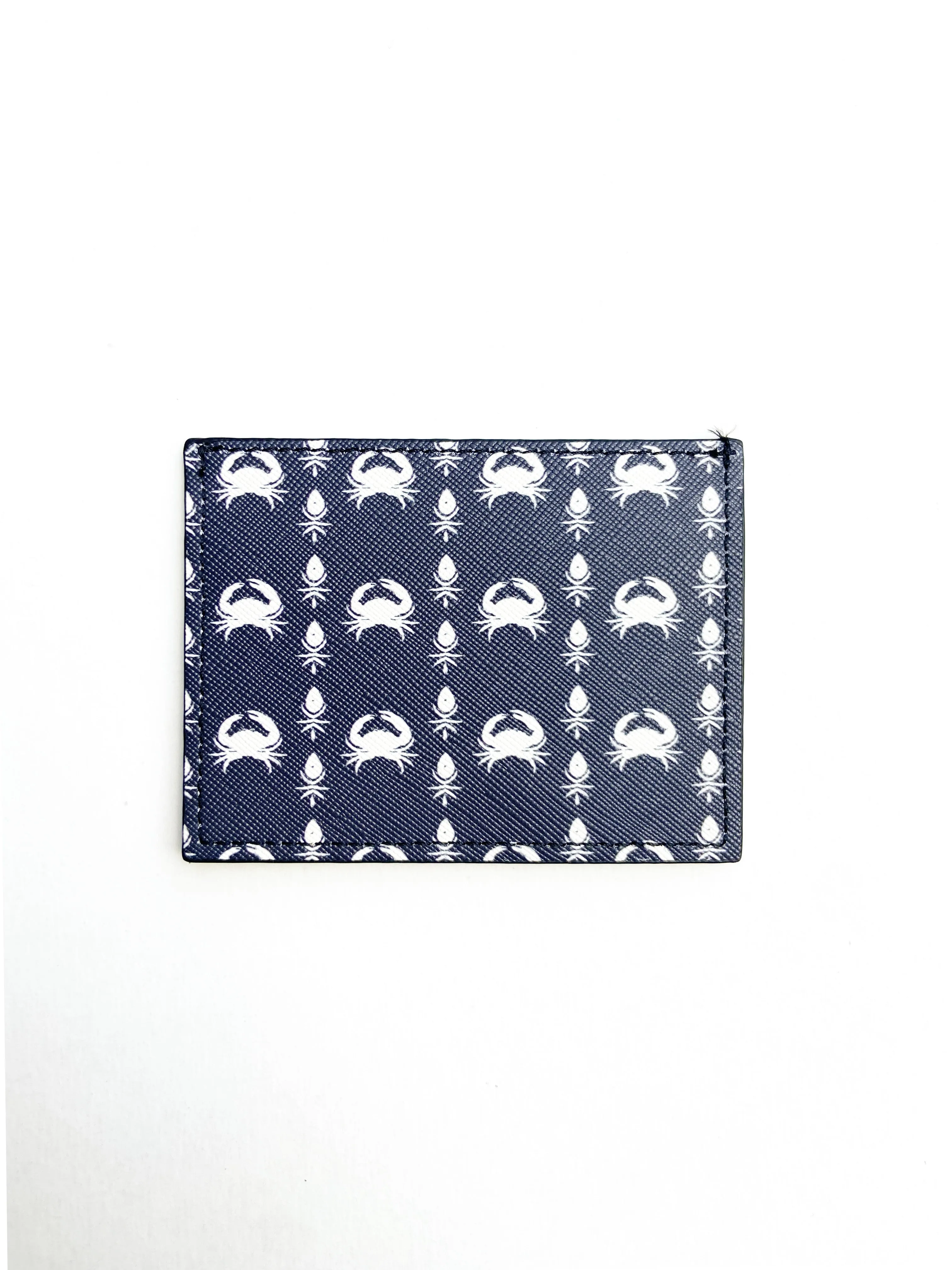Card Wallet- Black Crab