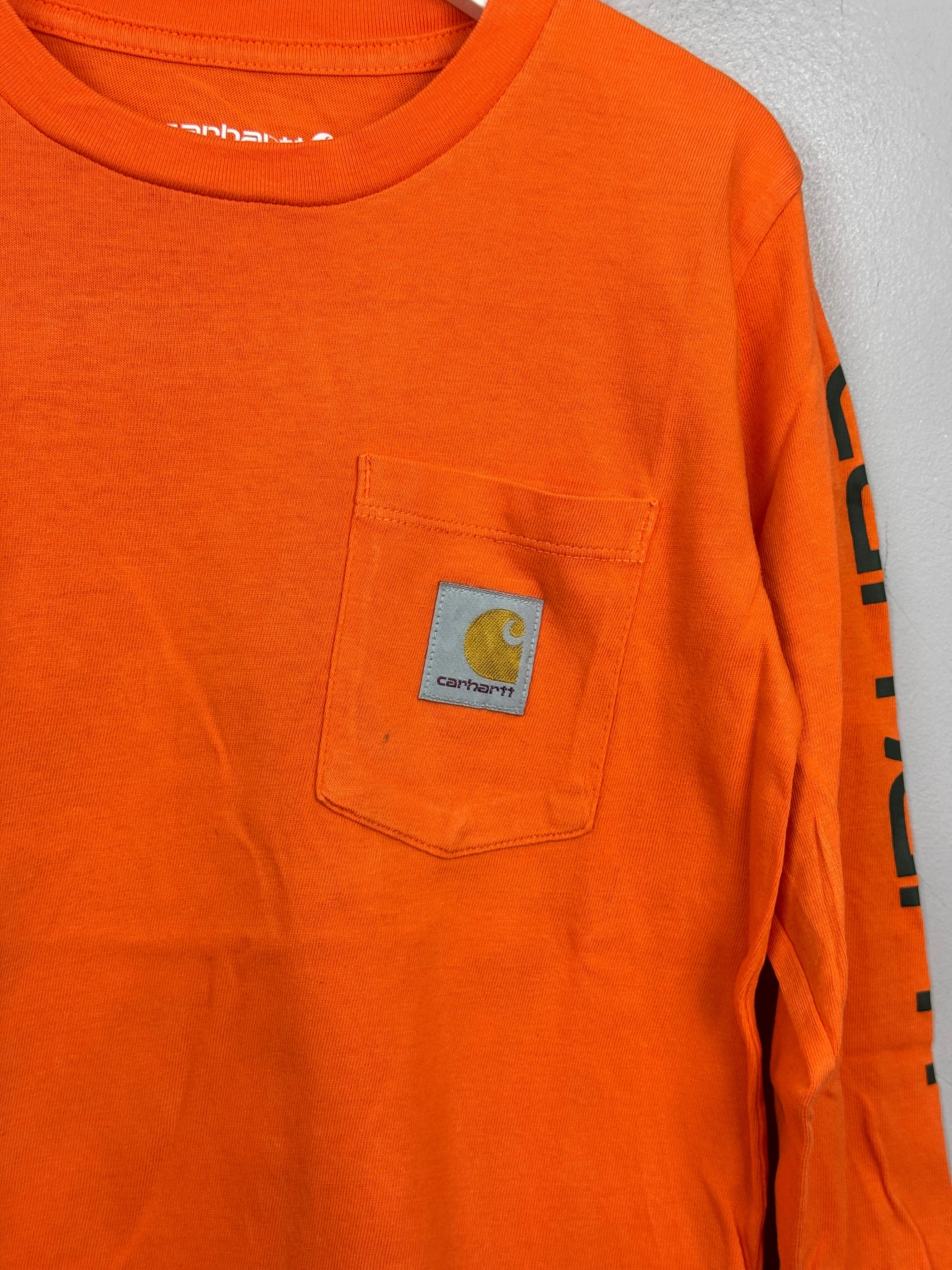 Carhartt Orange L/S T-shirt 6y