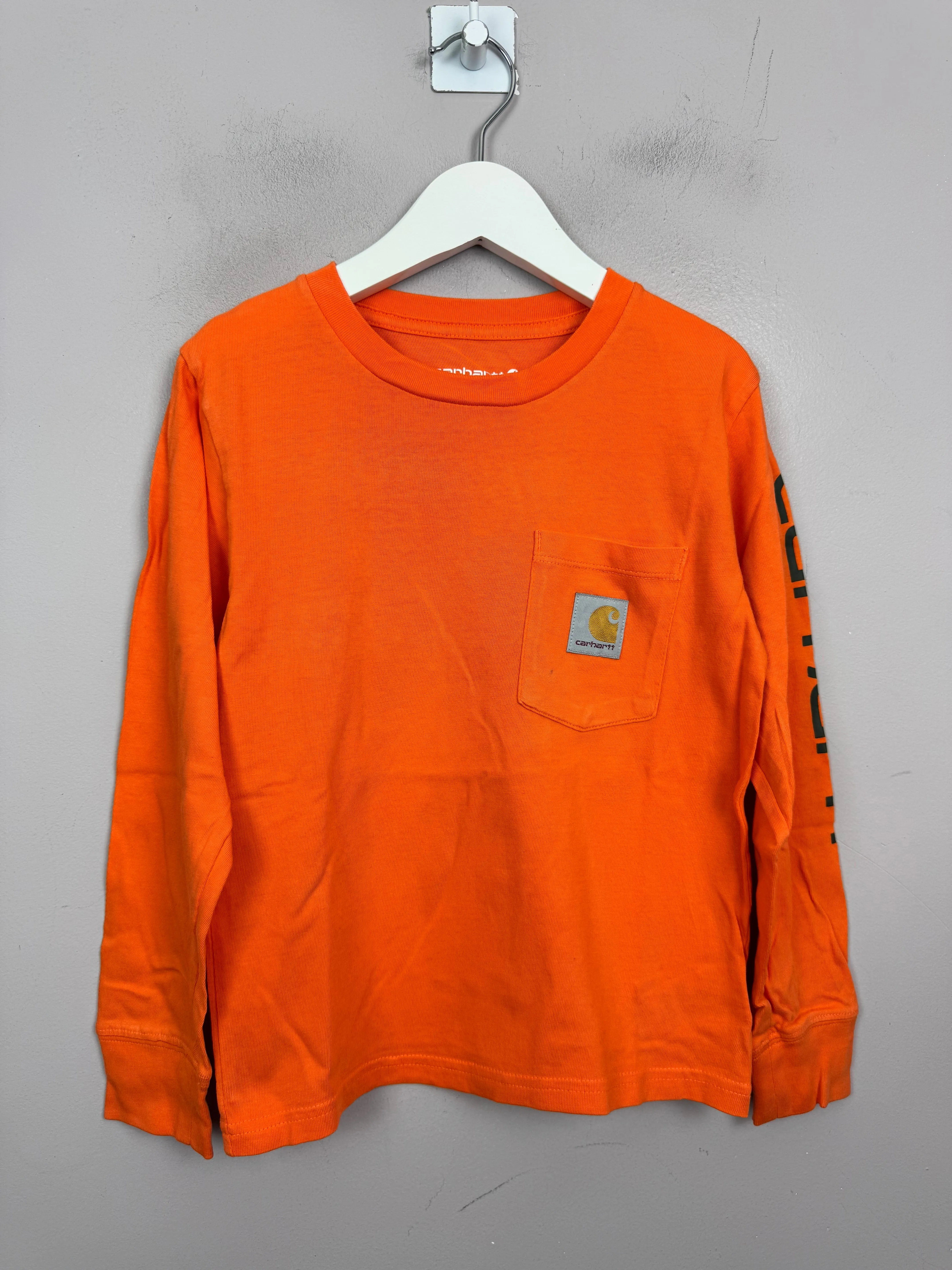 Carhartt Orange L/S T-shirt 6y