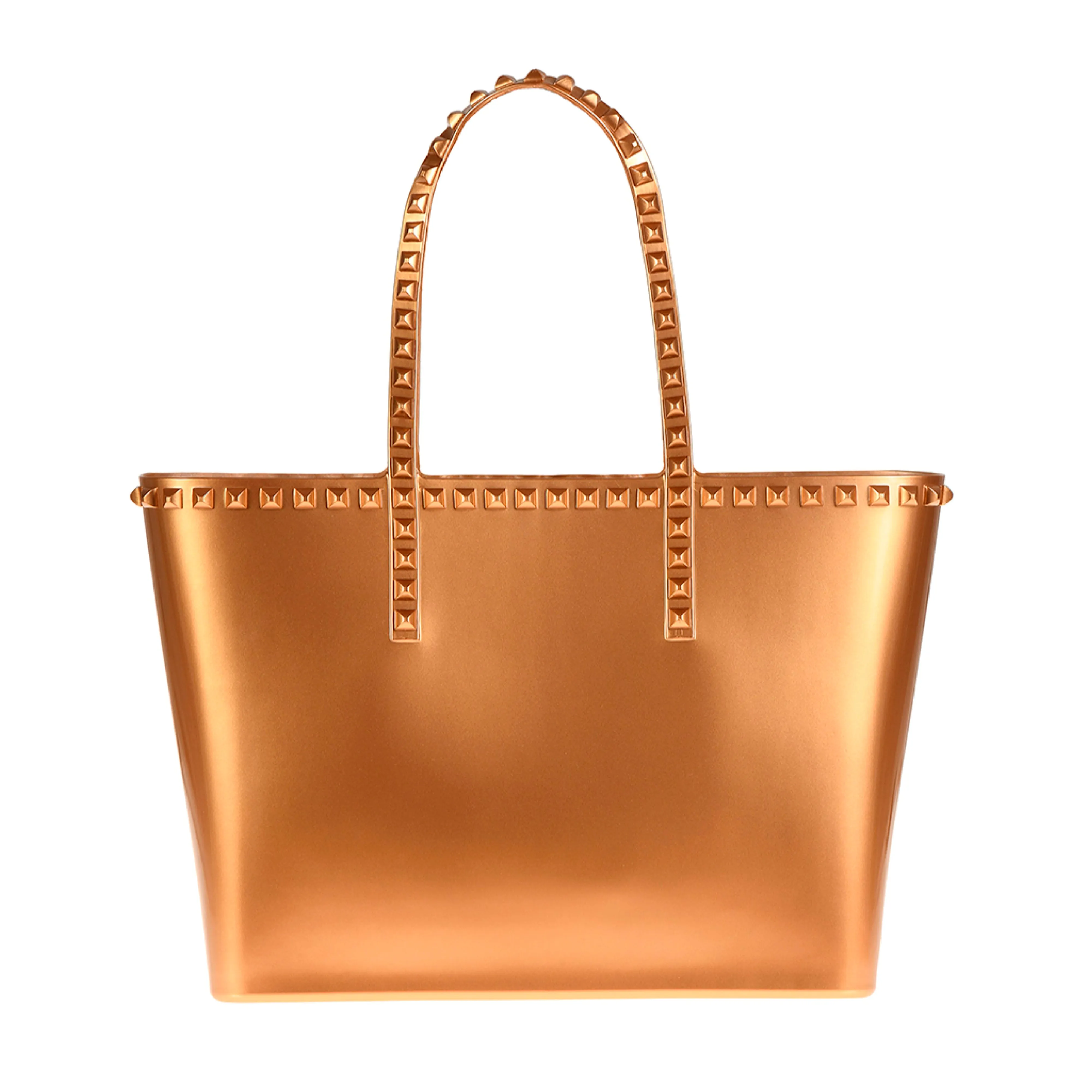 Carmen Sol Seba Mid Tote - Metallic Jelly