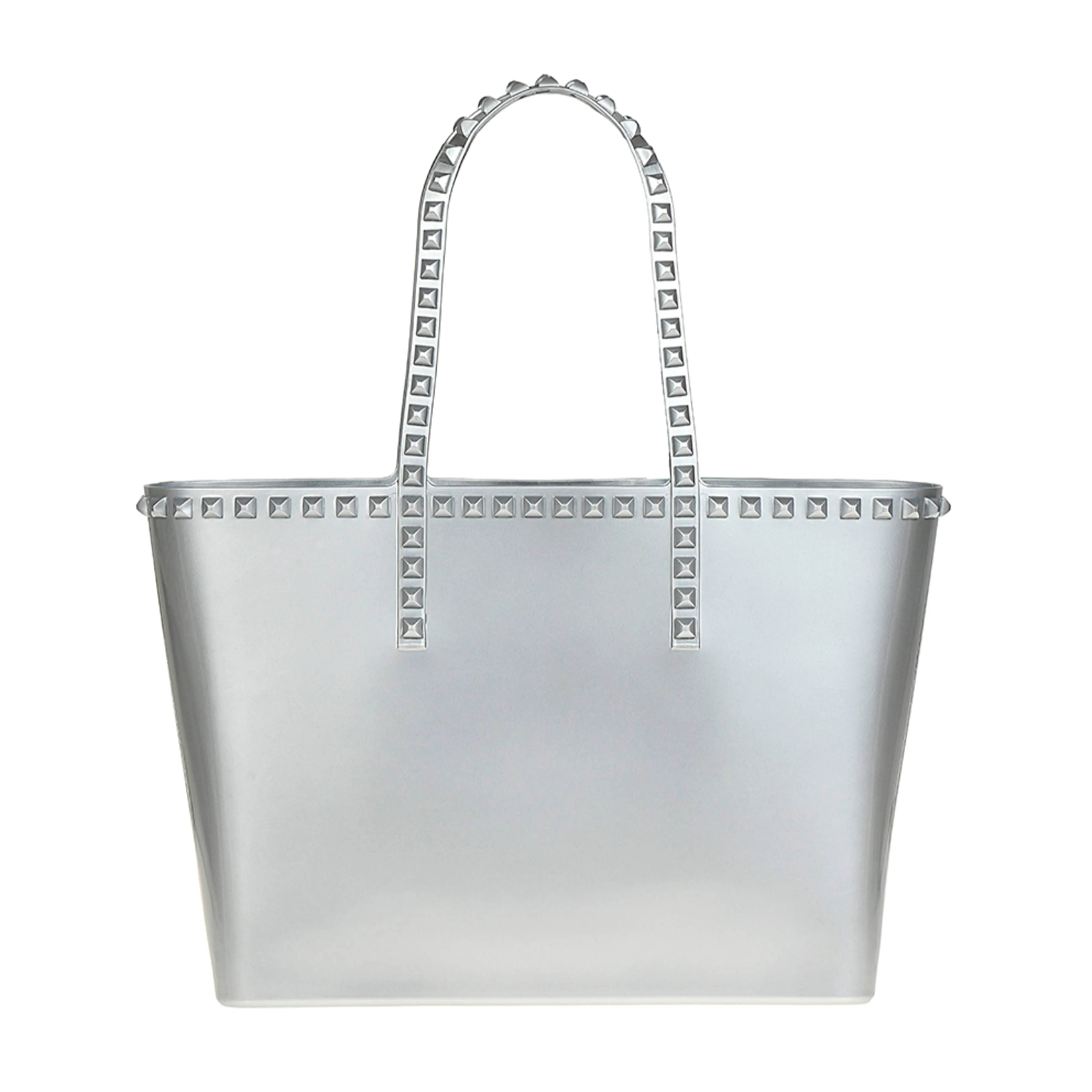 Carmen Sol Seba Mid Tote - Metallic Jelly