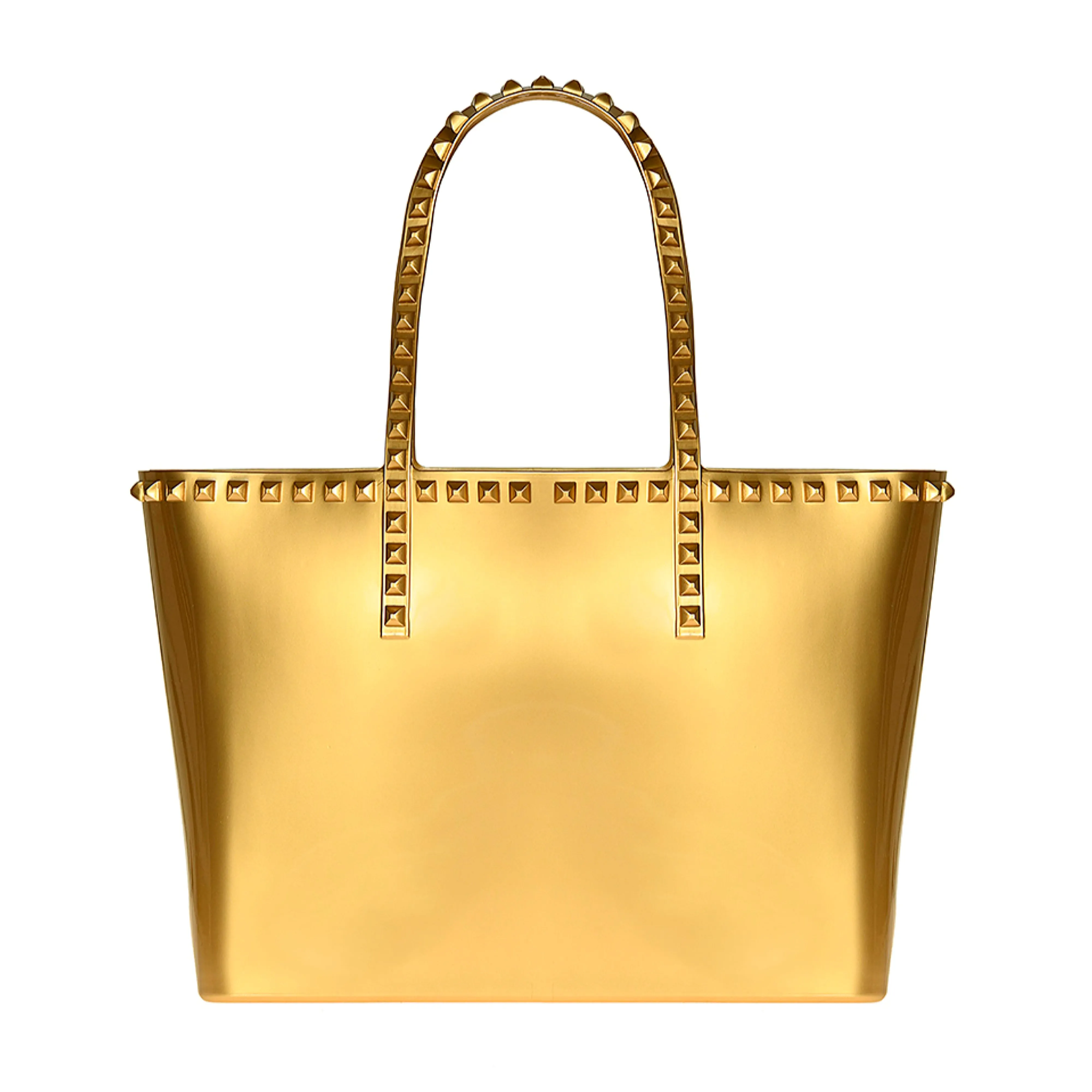 Carmen Sol Seba Mid Tote - Metallic Jelly