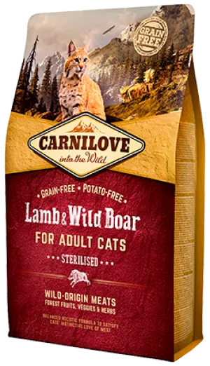 Carnilove Adult Cat - Lamb and Wild Boar