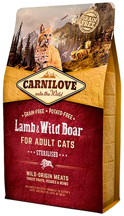 Carnilove Adult Cat - Lamb and Wild Boar