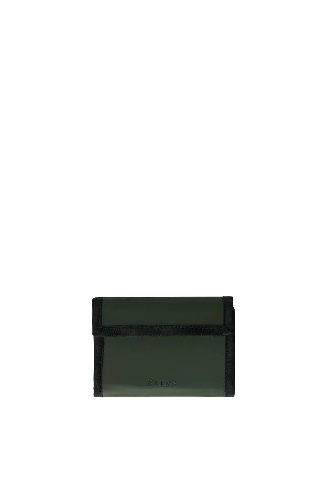 Cartera Rains Velcro Wallet Verde