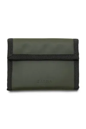 Cartera Rains Velcro Wallet Verde